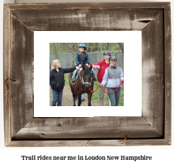 trail rides near me in Loudon, New Hampshire